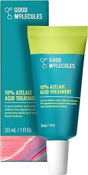 Good Molecules 10% Azelaic Acid Treatment for Face – Blurs Facial Redness & Evens Skin Tone – Brightens the Look of Dark Spots & Refines Texture – Vegan & Fragrance-Free Skincare (30ml / 1.01 fl oz.) on Amazon.ae - Price Tracker