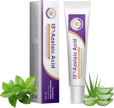 Azelaic Acid Serum, Acne Treatment Cream, Skin Smoothing, Pore Cleansing, Blemish Repair, Facial Care, 20g on Amazon.ae - Price Tracker
