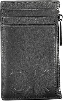Calvin Klein Black Leather Men's Wallet on Amazon.ae - Price Tracker