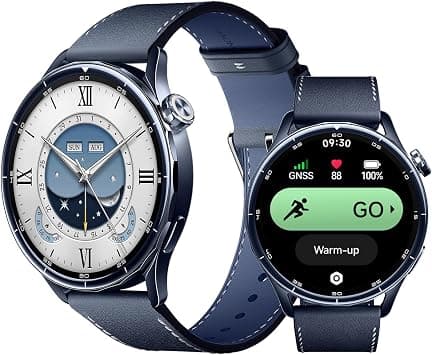 XIAOMI Watch S5 46mm, Smartwatch for Men and Women, 1.48" AMOLED, Fitness Tracker with Heart Rate/Sleep Monitoring, 21 days battery life, 150+ sports modes, dual-band GPS, NFC, Android&iOS, Blue على Amazon.ae - متتبع الأسعار