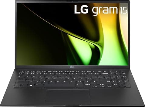 LG gram 15-inch Lightweight Laptop, Intel Evo Edition - Intel Core Ultra 7 Processor, Windows 11 Home, 16GB RAM, 512GB SSD, Black على Amazon.ae - متتبع الأسعار