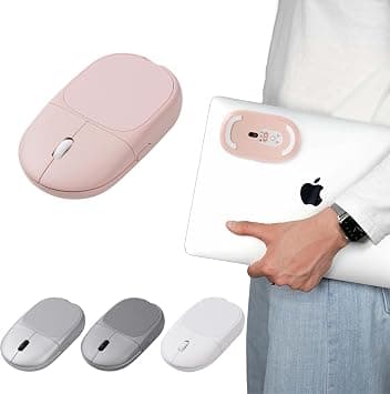 Magnito – Magnetic Wireless Bluetooth Mouse for MacBook, iPad, Laptop, Windows, Chrome OS, Linux – Compact & Portable, Attachable, Silent Clicks – The Best Travel Mouse (Pink) on Amazon.ae - Price Tracker