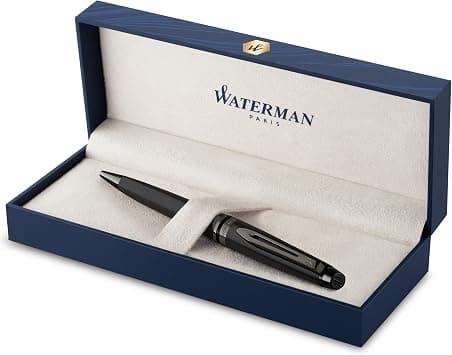 Waterman Expert Rollerball Pen | Metallic Black Lacquer With Ruthenium Trim | Fine Point | Black Ink | With Gift Box| 9892, 2119251 on Amazon.sa - Price Tracker