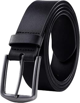 KM Legend mens Leather - Classic & Fashion for Work Business and Casual Belt (pack of 1) - Best Deal Finder