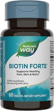 Nature's Way Biotin Forte, Hair Skin and Nails*, 60 Tablets on Amazon.ae - Price Tracker