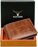 NAPA HIDE Men Leather wallet for Men Travel Accessory- Bi-Fold Wallet - Best Deal Finder