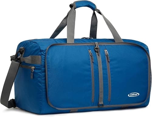 G4Free 40L/65L Foldable Duffel Bag, Water-Repellent Travel Backpack, Lightweight Carry Bag for Overnight Weekender Sports Men Women on Amazon - Best Deal Finder