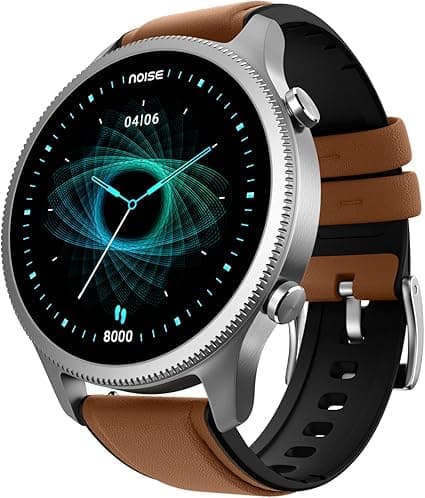 Noise Halo Premium Metallic Smartwatch, 1.43" AMOLED Display, 7 Day Battery, BT Calling (Make/Answer), Smart Gesture Control, 100+ Sport Modes, NoiseFit App Supprt, 1 Year Warranty (Vintage Brown) on Amazon.ae - Price Tracker