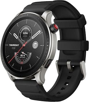 Amazfit GTR 4 46 mm Smartwatch with Calling via Bluetooth and Music Memory, 1.43 Inch AMOLED Display, 150 Sports Modes, Alexa, 14 Days Battery Life, Precise GPS Tracking for Men and Women على Amazon.ae - متتبع الأسعار