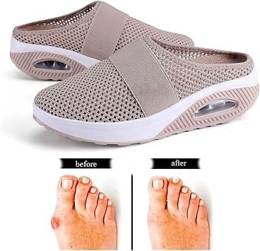 Air Cushion Slip-On Walking Shoes Orthopedic Diabetic Walking Shoes, Best Orthopedic Walking Shoes for Women - متتبع أسعار Amazon.sa