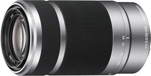 Sony E 55-210mm F4.5-6.3 OSS Lens for Sony E-Mount Cameras Silver (Certified Refurbished) on Amazon.ae - Price Tracker