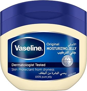 VASELINE Moisturizing Petroleum Jelly, for dry skin, Original, to heal skin damage, 450ml on Amazon.ae - Price Tracker