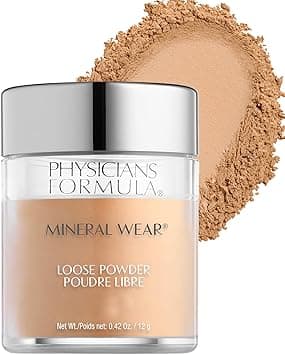 Physicians Formula Mineral Wear Talc-Free Loose Powder SPF 16 Medium Beige, Dermatologist Tested, Clinicially Tested on Amazon.ae - Price Tracker
