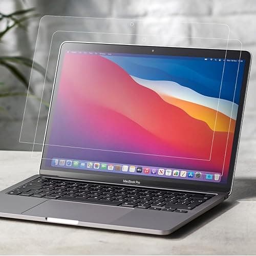 13 Inch Screen Protector For MacBook Air M1 Chip/MacBook Pro 13 M1 M2 Chip, HD Clear Screen Film Guard for Mac Air 13 (2020-2018)/ Mac Pro 13 (2022-2016) على Amazon.ae - متتبع الأسعار