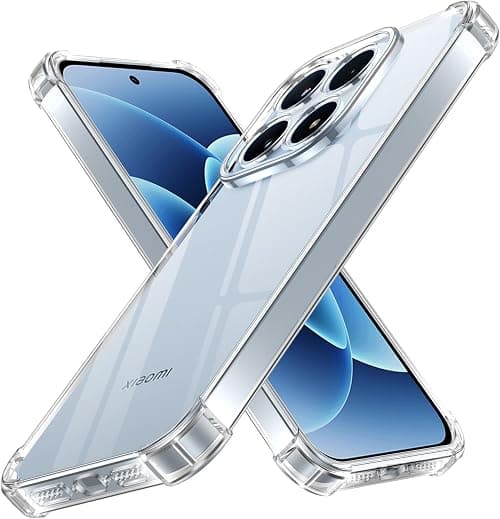 for Xiaomi 17 Case, [4 L-Corner Airbags] Shockproof Protection, Anti-Yellowing Ultra-Slim TPU Cover, Precise Cutouts & Scratch-Resistant - Clear on Amazon.ae - Price Tracker