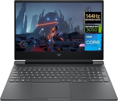 HP لابتوب العاب فيكتوس 15-fa0093ne بشاشة 15.6 انش FHD 144Hz ومعالج انتل كور i5-12450H الجيل 12 وذاكرة RAM DDR4 سعة 16GB وSSD 512GB وبطاقة رسومات انفيديا جيفورس RTX 3050 سعة 4GB على Amazon.sa - متتبع الأسعار
