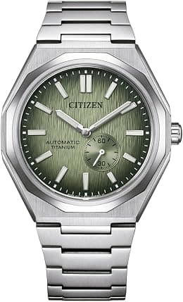 Citizen Men's Analogue Automatic Watch Super Titanium Zenshin 60 - Best Deal Finder
