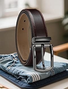 Leather Belt Men - Perfect Companion to Mens Dress Shoes - Amazon.ae Price Tracker