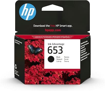 HP|HP 653 Black Original Ink Advantage Cartridge|Black|360 pages|HP DeskJet IA 2875, IA 2876, IA 2878, IA 4276, Plus IA 6475, Plus IA 6075|3YM75AE. on Amazon.ae - Price Tracker