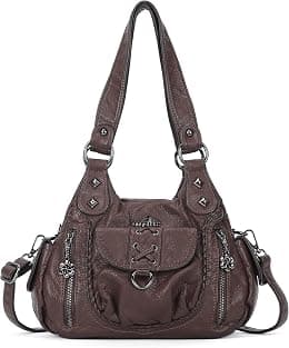 Angel Kiss Small Purses for Women Hobo Shoulder Bags Y2K Vegan Leather Multi-Pocket Handbags Designer Tote Bag - Best Deal Finder