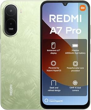 Xiaomi Redmi A7 Pro Smartphone 4+128GB, 6.9" Immersive Display, 800nits Super Sunlight Display, 120Hz High Refresh Rate, Palm Green-UAE Type Approved on Amazon.ae - Price Tracker
