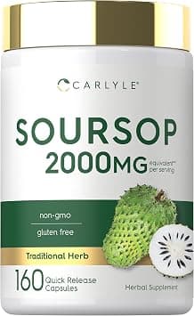 Carlyle Soursop Leaves | 160 Capsules | Traditional Herb on Amazon.ae - Price Tracker
