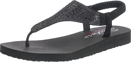 Skechers Meditation Rock Crown Women's Ankle Strap Sandals on Amazon.ae - Price Tracker