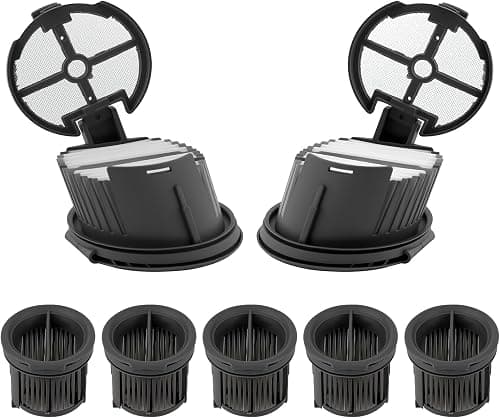 (7 Pack) H14 Pro Replacement HEPA Filters Compatible with Dreame H14 Pro/ H14/ H14 Dual Cordless Wet and Dry Vacuum Cleaner, Filters Accessories Kit, Vacuum Filters, Canister Filter, Upright Filter على Amazon.ae - متتبع الأسعار