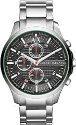 A|X Armani Exchange Chronograph Watch for Men; Men's Watch with Leather, Stainless Steel or Silicone Band - Best Deal Finder