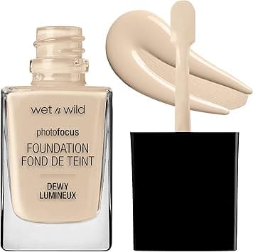 wet n wild Photo Focus Dewy Liquid Foundation Makeup, Soft Ivory on Amazon.ae - Price Tracker