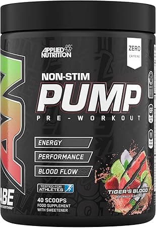 Applied Nutrition ABE Pump Stim Free Pre Workout Food Supplement, Tigers Blood, 40 on Amazon.ae - Price Tracker