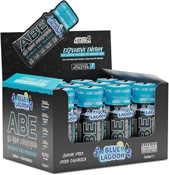 Applied Nutrition Abe Shot Blue Lagoon 60 ml X 12 on Amazon.ae - Price Tracker