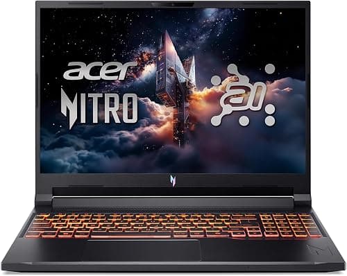Acer Nitro V 16 AI Copilot+ PC Gaming Laptop | AMD Ryzen AI 5 340 Processor | NVIDIA GeForce RTX 5060 Laptop GPU | 16" WUXGA IPS 180Hz Display | 16GB DDR5 | 512GB Gen 4 SSD | على Amazon.ae - متتبع الأسعار