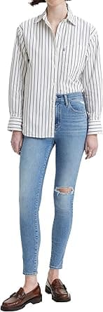 Levi's Women's 18882-0024 721 High Rise Skinny Jeans, Black, 28W / 28L on Amazon.ae - Price Tracker