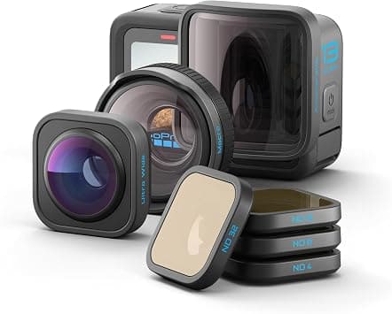 GoPro HERO13 Black + HB-Series Lens Collection - Includes Macro Lens, Ultra Wide Lens, 4 ND Filters, Anamorphic Lens, and Premium Case - with Official GoPro UAE Warranty - Amazon.ae Price Tracker