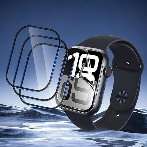 3 Pack for Apple Watch Series 11/ Series 10 Screen Protector 42mm HD Clear on Amazon.ae - Price Tracker