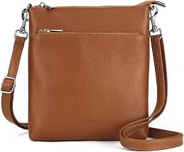 befen Genuine Leather Small Crossbody Purses for Women Travel Cross Body Bags Lightweight with Adjustable Shoulder Strap - Best Deal Finder