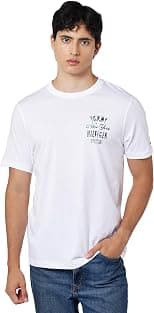 Tommy Hilfiger Mens Inverse climate grap T-Shirts (pack of 1) - Best Deal Finder