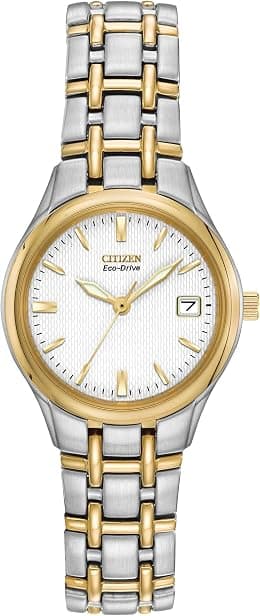 Citizen Damen Analog Eco-Drive Uhr mit Edelstahl Armband - Best Deal Finder