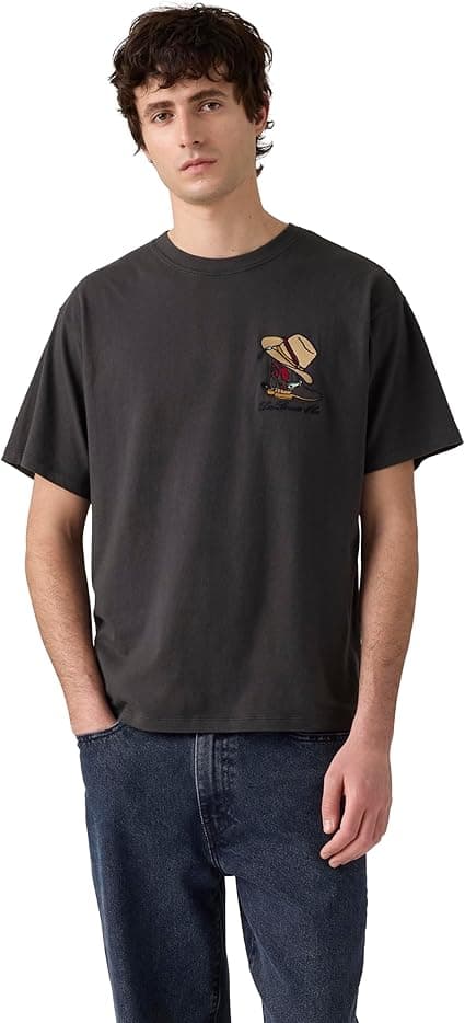 Levi's Mens Vintage Fit Graphic Tee Regular Fit (pack of 1) on Amazon.ae - Price Tracker