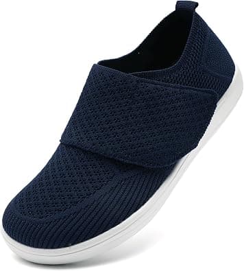 Mens Shoes Diabetic Shoes for Men Orthopedic Wide Slip On Walking Lymphedema Neuropathy Swollen Feet Barefoot Zero Drop Non Slip Footwear Comfort Breathable Lightweight Minimalist Sneakers on Amazon.ae - Price Tracker