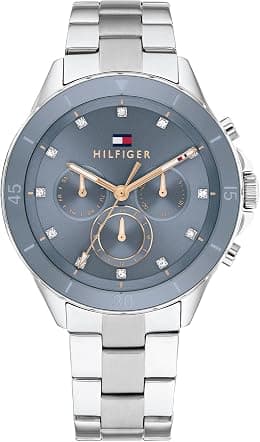 Tommy Hilfiger MELLIE WOMENS BLUE DIAL STAINLESS STEEL & BLUE CERAMIC Watch - 1782708 - Best Deal Finder