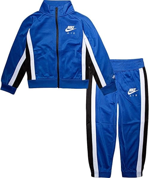 Nike Air Boy`s Tracksuit & Pants 2 Piece Set (Game Royal(76F190-U89)/White, 2T) on Amazon.ae - Price Tracker