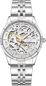 Kenneth Cole New York Women's 34.5mm Stainless-Steel Automatic Watch - Best Deal Finder