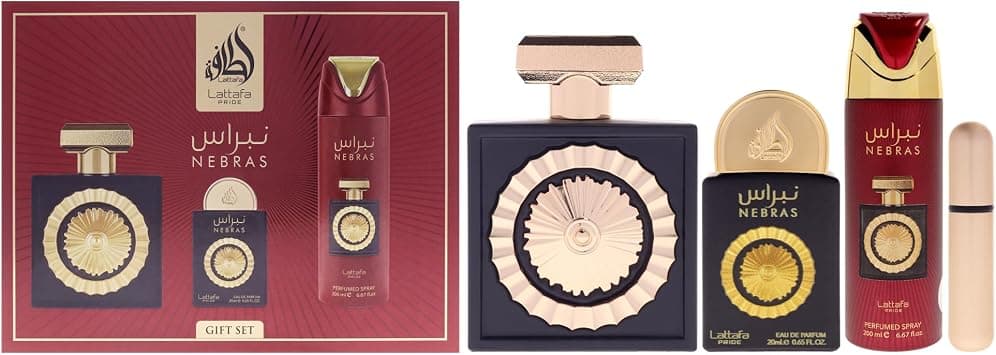 Lattafa Pride Nebras 3 Piece Gift Set on Amazon - Best Deal Finder