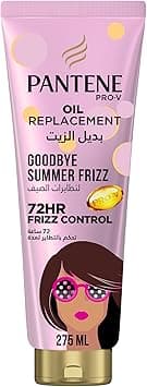 Pantene Pro-V Goodbye Summer Friz, Leave-in Oil Replacement with 72H Frizz Control, 275 ml on Amazon.ae - Price Tracker