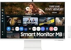 Samsung 32" M8 M80F Smart Monitor (AI & Smart Features) 4K (3,840 x 2,160) 60hz, With Camera USB Type C, Height Adjustable, For Entertainment and Work, LS32FM801UMXUE - Amazon.ae Price Tracker