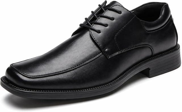 DECARSDZ Men's Dress Shoes Formal Classic Lace-up Oxfords Black على Amazon.ae - متتبع الأسعار