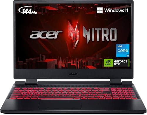 Acer Nitro 5 Gaming Laptop 12th Gen Intel Core i5-12500H /16GB RAM / 512GB SSD / 4GB NVIDIA GeForce RTX 3050 Ti GPU /15.6" FHD 144Hz IPS Display/Windows 11 Home/Obsidian Black/English Keyboard on Amazon.ae - Price Tracker