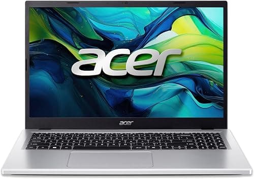 Acer Aspire Lite AL15 Laptop with AMD Ryzen 5-6600H Hexa Core Upto 4.5GHz/8GB DDR5 RAM/512GB SSD Storage/AMD Radeon 660M Graphics/15.6" FHD IPS SlimBezel Display/WiFi-6/Win 11/Light Silver على أمازون - دليلك لأفضل العروض